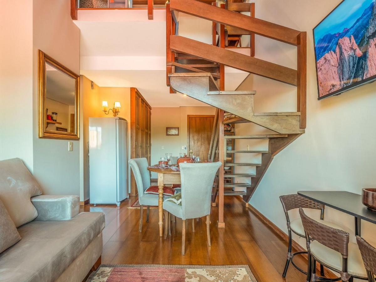 Palladio 403 - Gramado 400 Metros Rua Coberta Ngoại thất bức ảnh
